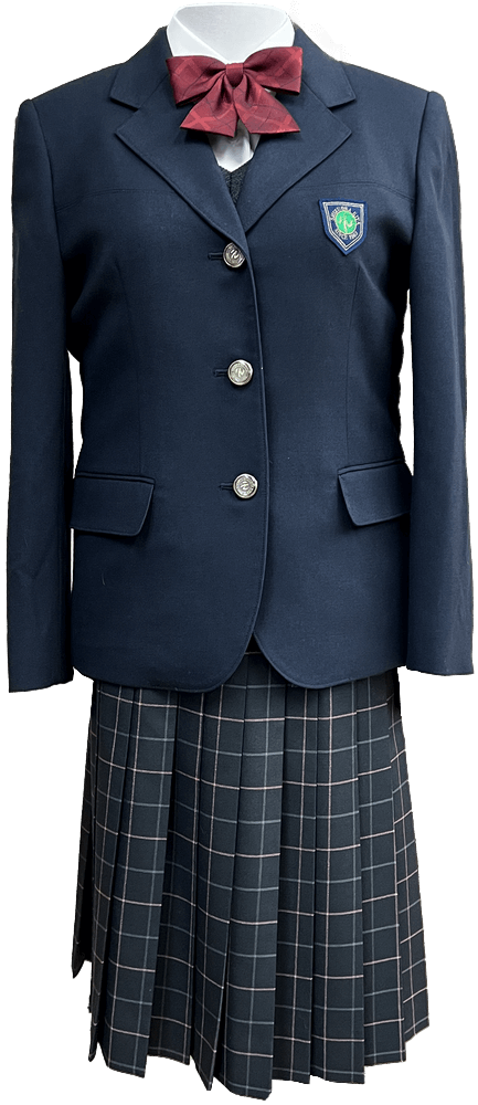 静岡北中学校女子制服画像