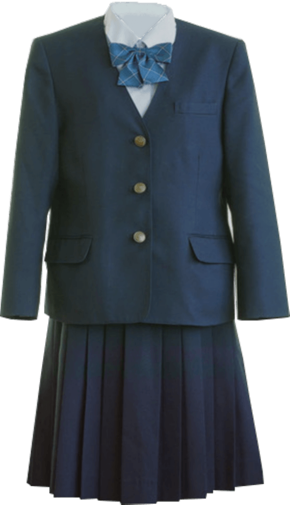 清水第二中学校女子制服画像