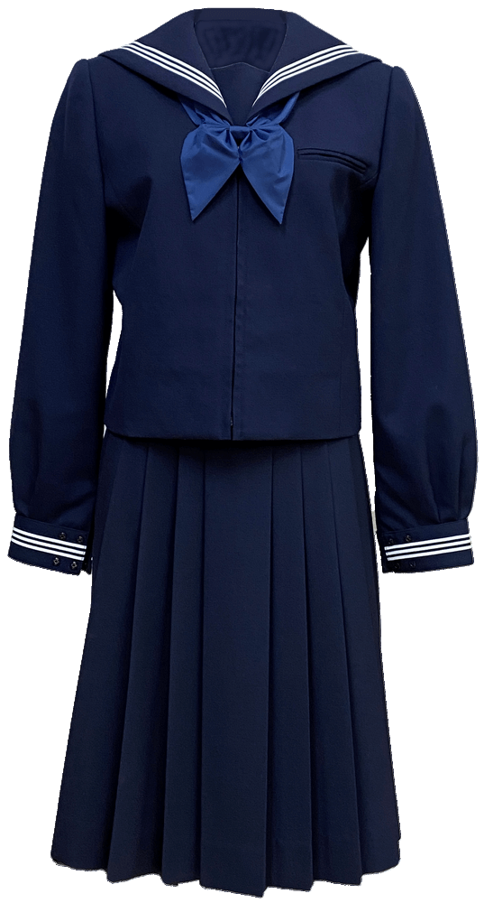 清水第三中学校女子制服画像