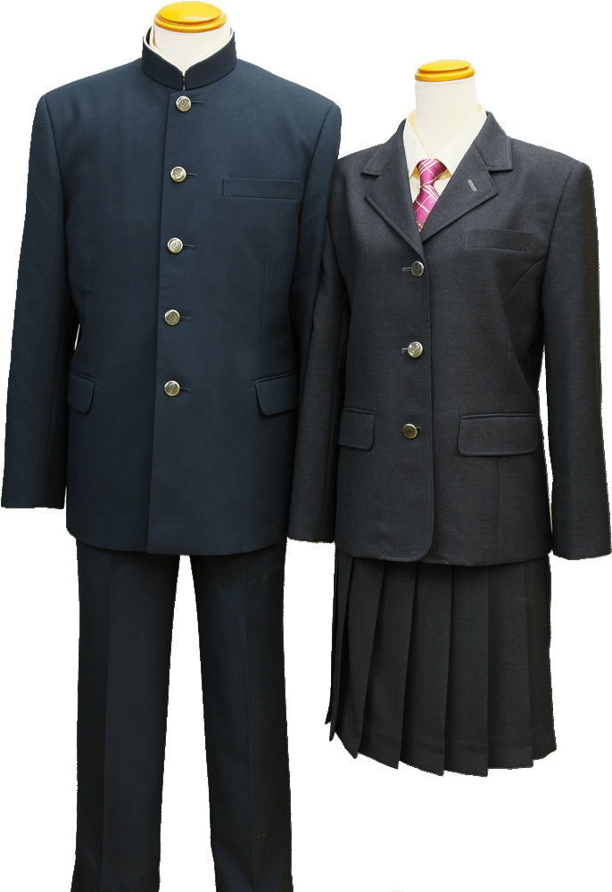 県立科学技術高校男女制服画像