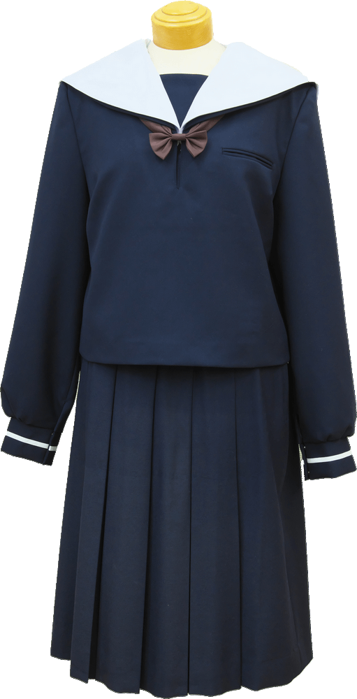 静岡市立高校女子制服画像
